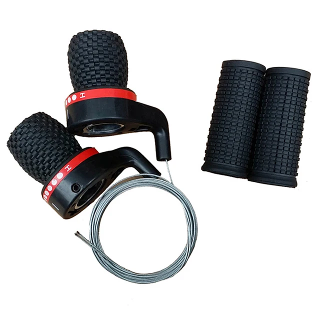 Huffy Mountain Bike Pair Bicycle Twist Grip Gear Shifters 3X6