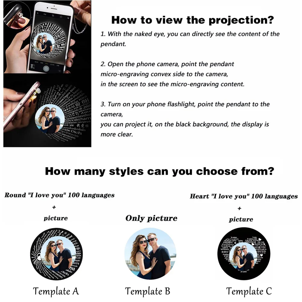 Рисунок 3 - Индивидуальный проекционный браслет с фотографией