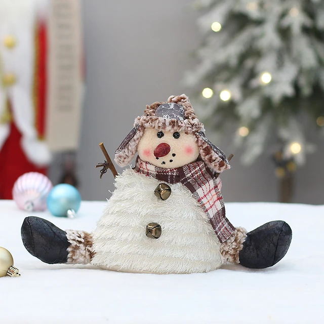 Christmas old man snowman elk Christmas doll Christmas doll