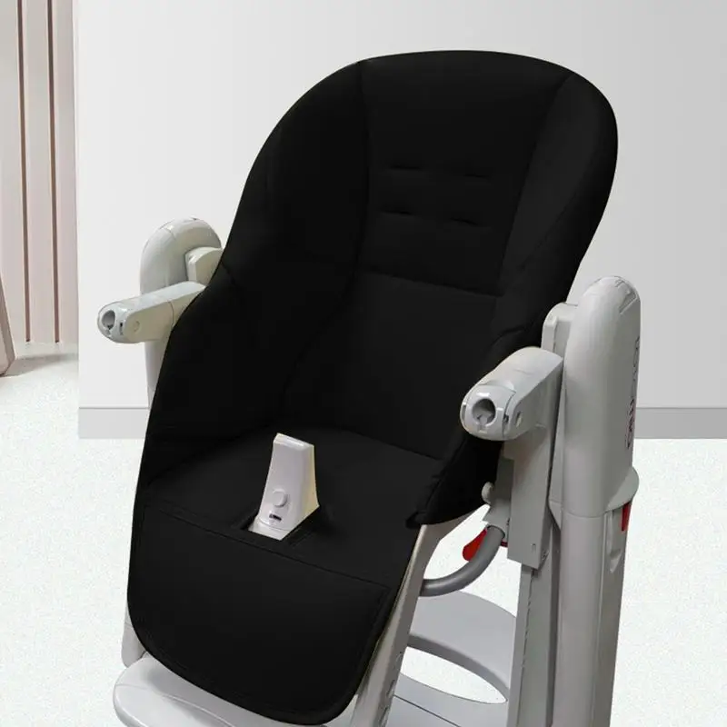 Kids Highchair Cushion Pad High Chair Dining Protection Cover Cushion PU Leather And Sponge Comfortable Seat Pad Boy And Girl 4