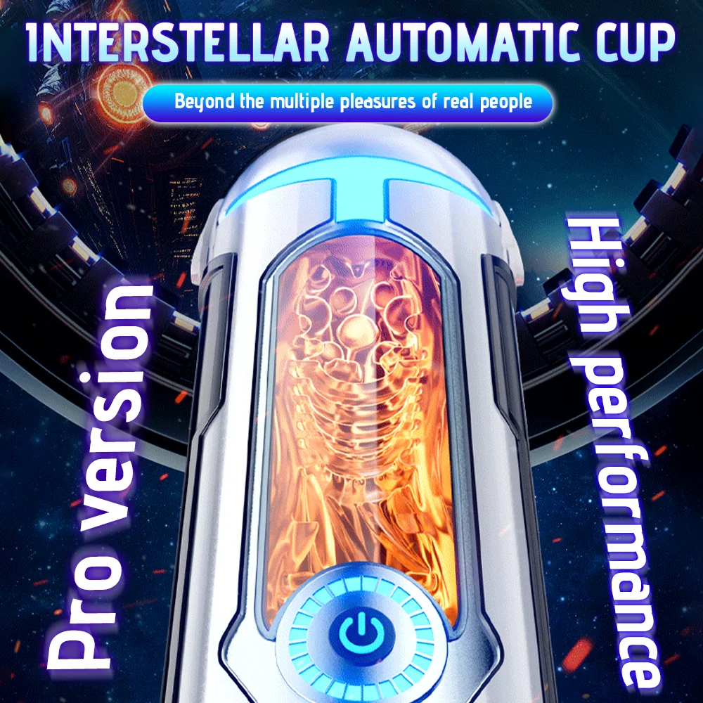 Sex Toys Male Masturbator Cup With Suction Mount Heating Rod Vaginal Penetration Pocket Pussy Masturbator Toy Adults Goods_voghion.com