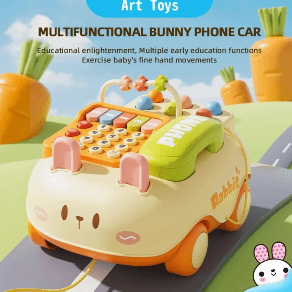 ABS Baby Phone Music Voice Puzzle Baby Piano Music Light Interactive Funny Electronic Learning Machine Funny Gifts