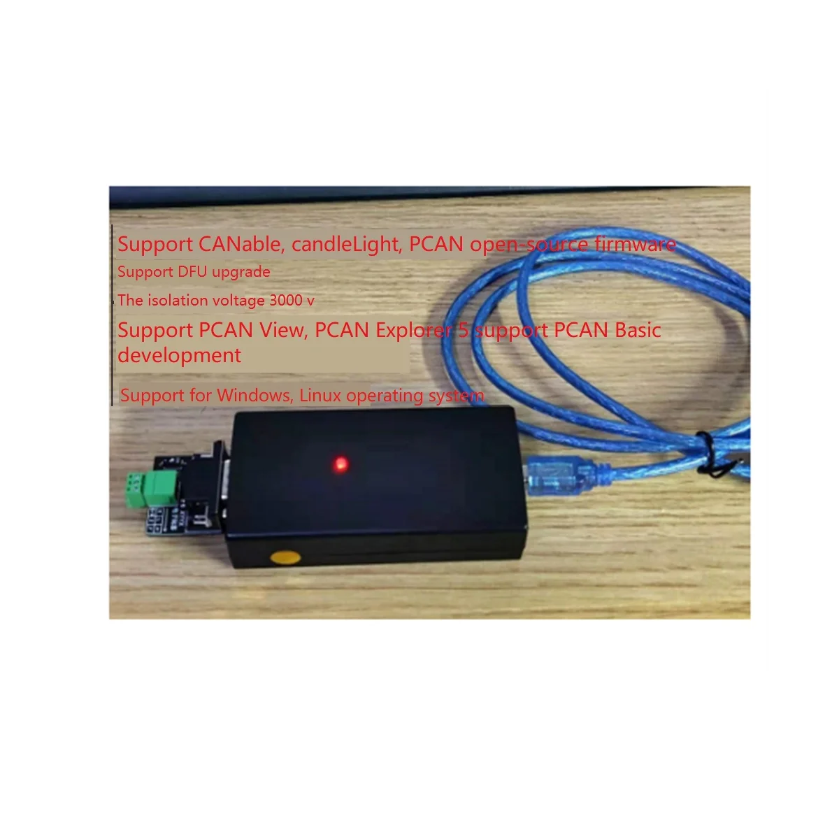 

PCAN USB PEAKIPEH-002022/21 INCA Socket PCAN FD CANFD ZLG USB