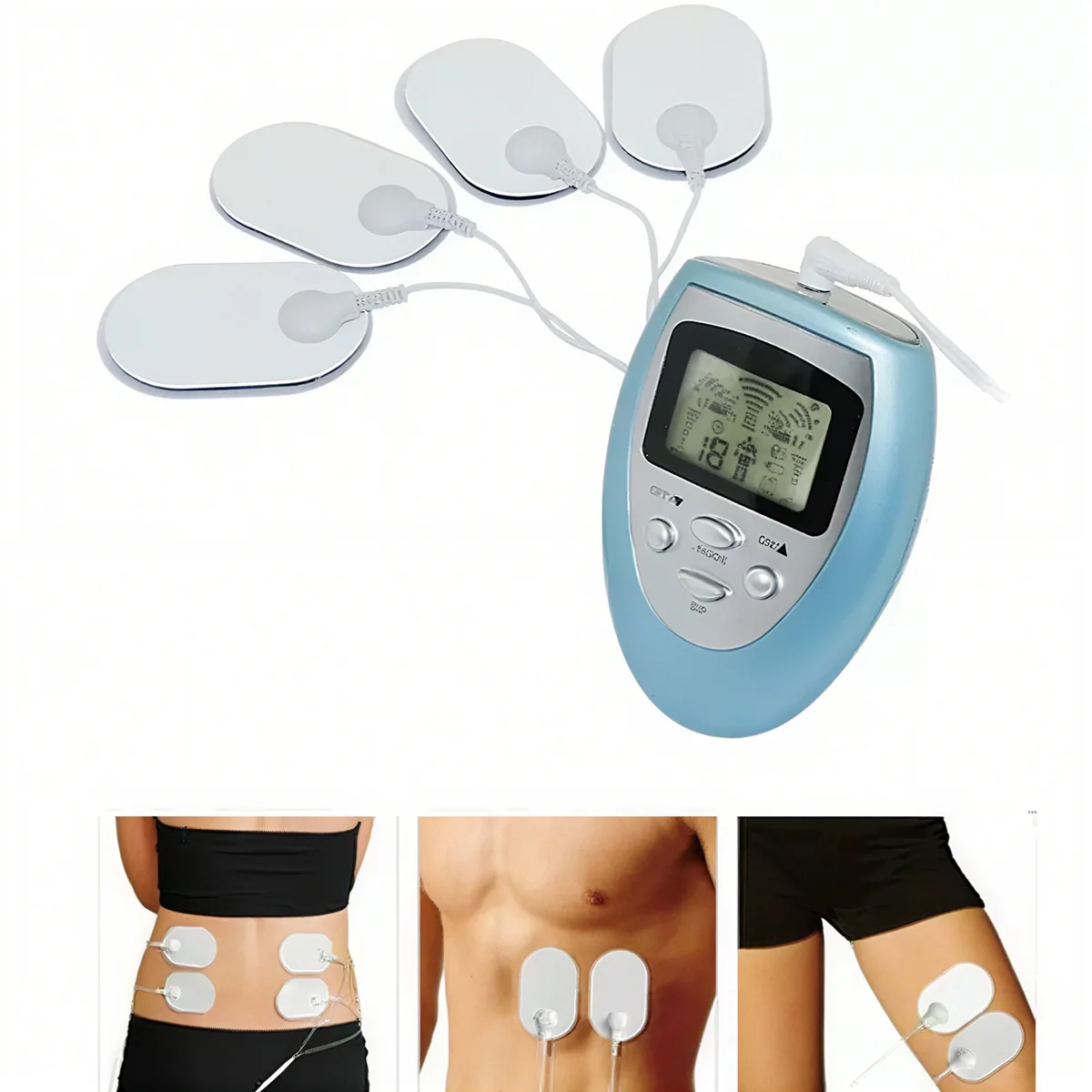 Electric Pulse Massager Dual Mode Electrical Stimulation Low Frequency Neuromuscular Stimulator Dedicated to Soothing Relaxation