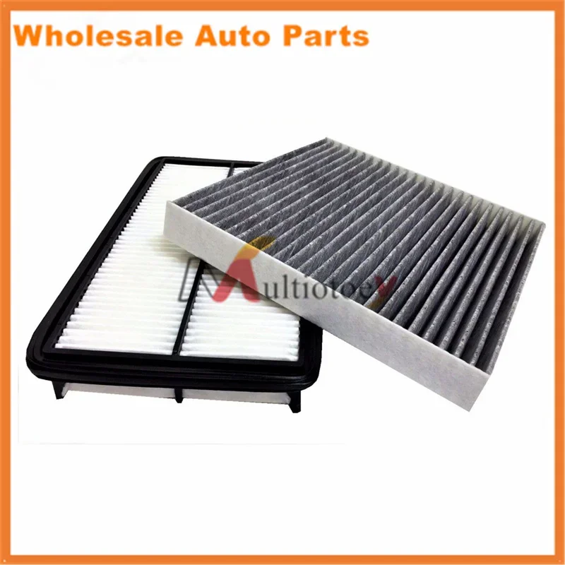 2P 80292-SDG-W01 80292-SDA-A01 Combo Set Engine Cabin Pollen Air Filter For Honda Pilot 2009-2015 Odyssey 05-10 Acura MDX 07-09