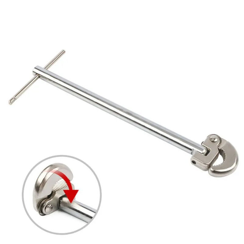 Basin Wrench 180 Degree Rotating Adjustable Basin Spanner Heavy Duty