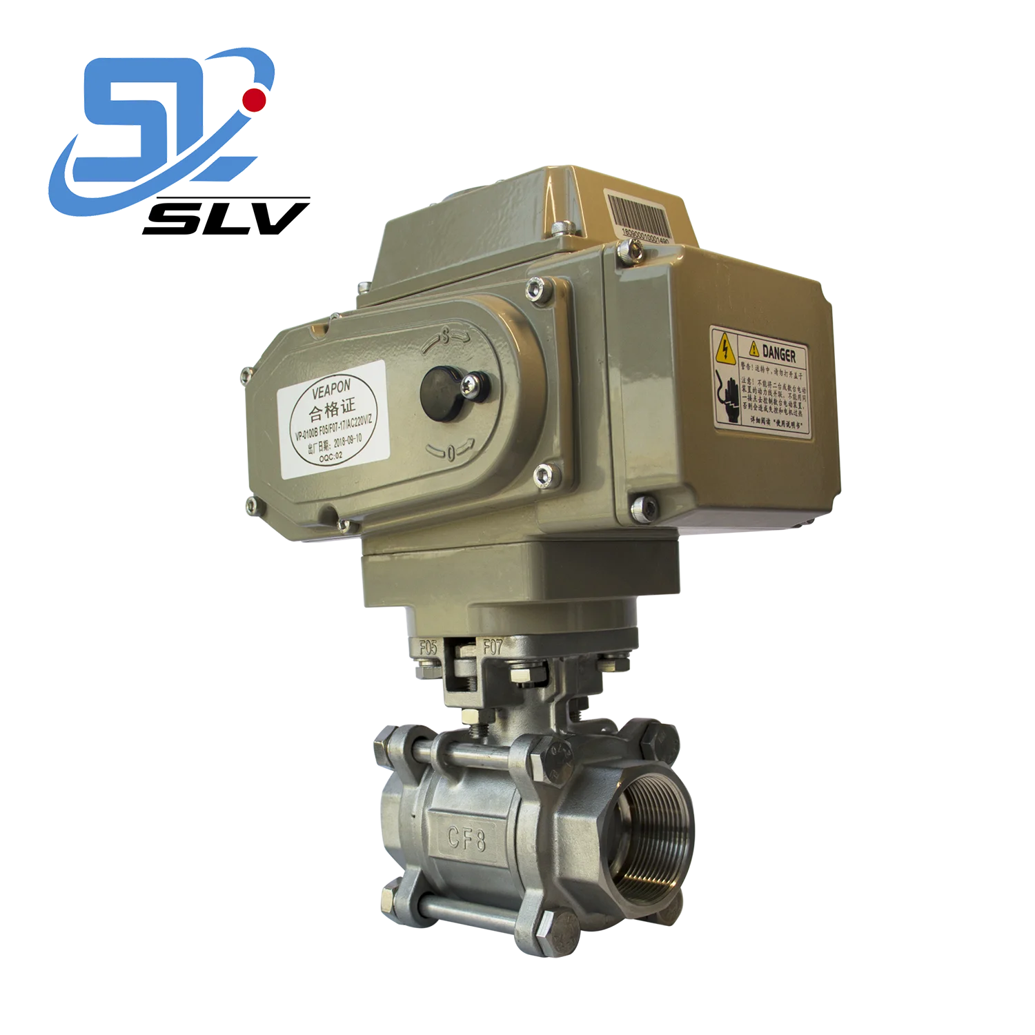 

Factory supply Electric Ball valve 3 PCS Stainless Steel Ball Valve