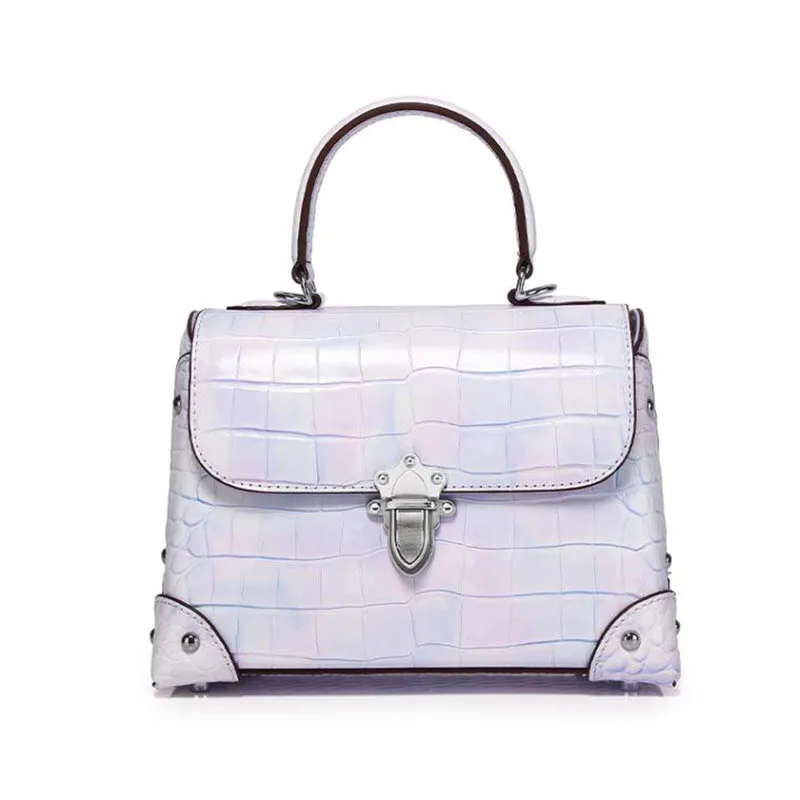 New Women's handbag crocodile skin Women's bag luxury designer handbag high quality genuine leather Female bag