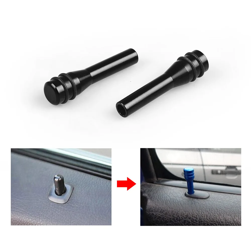 Car Aluminum Alloy Door Lock Pins Lock Pin Screw Knob for Volkswagen VW