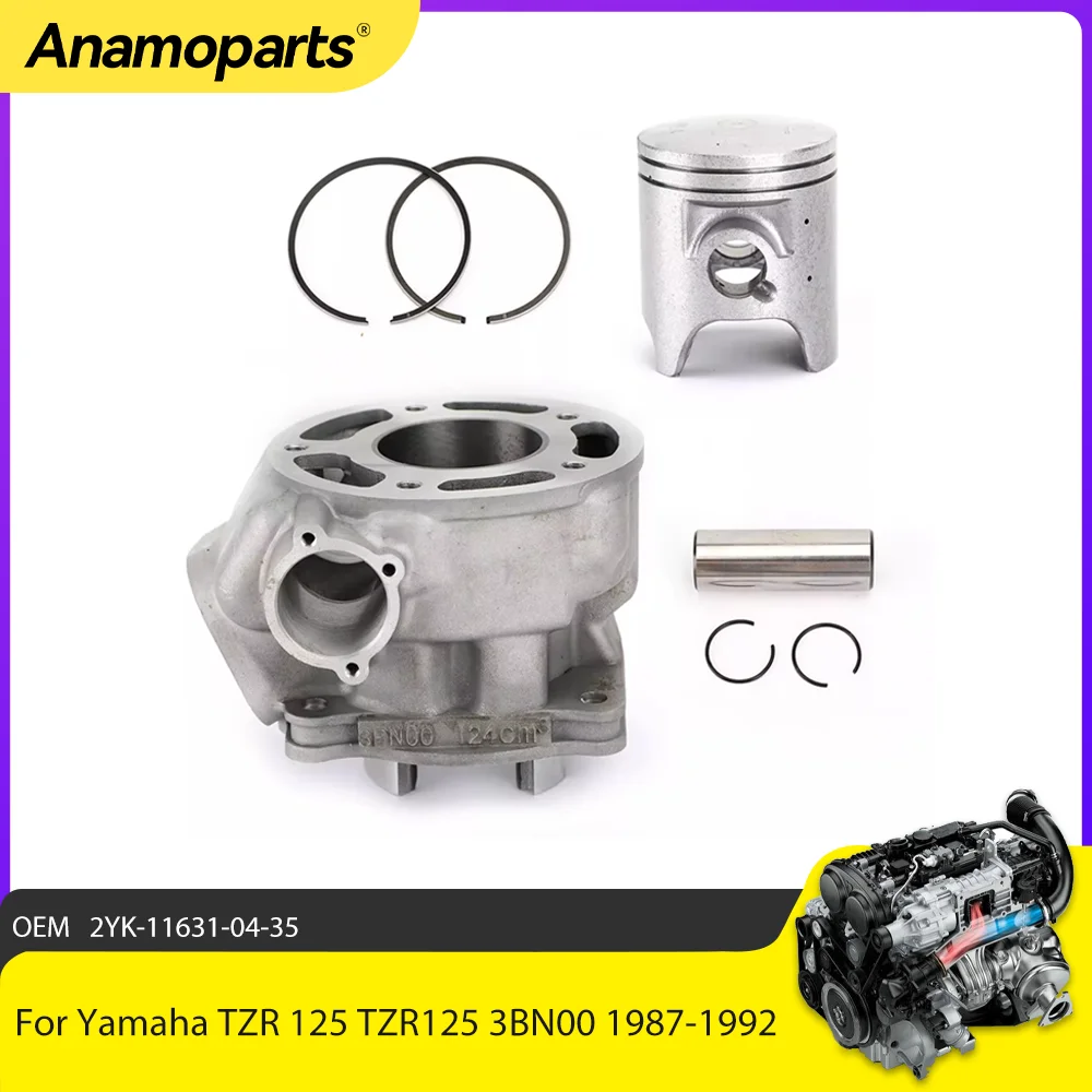 Piston Yamaha DTR/TZR 125, Kit 170cc, 65mm- Athena - - Peças e