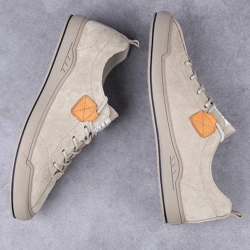 Sneakers Lace Up Luxury Design Spirng Autumn Comfortable Flats Casual For Men Breathable Mens Shoes_vogvips.com
