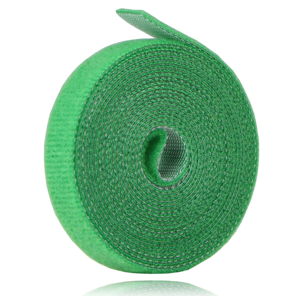 1 Roll 3M Nylon Plant Bandage Hook Tie Reusable Fastener Tape Adjustable Plant Support Bonsai Tools Home Garden Accessories plant ties plastic plant supports plant climbing support plant stem support plant support racks plant support connector plant support stick