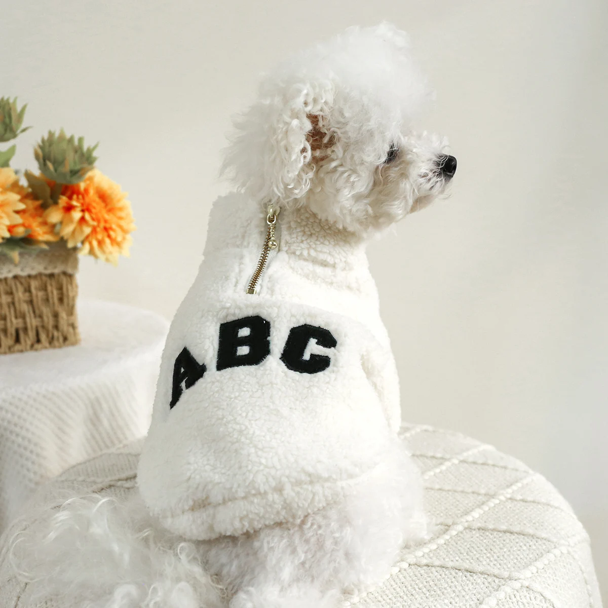 Title 6, 1PC Pet Clothing Dog Autumn and Winter Thickene...