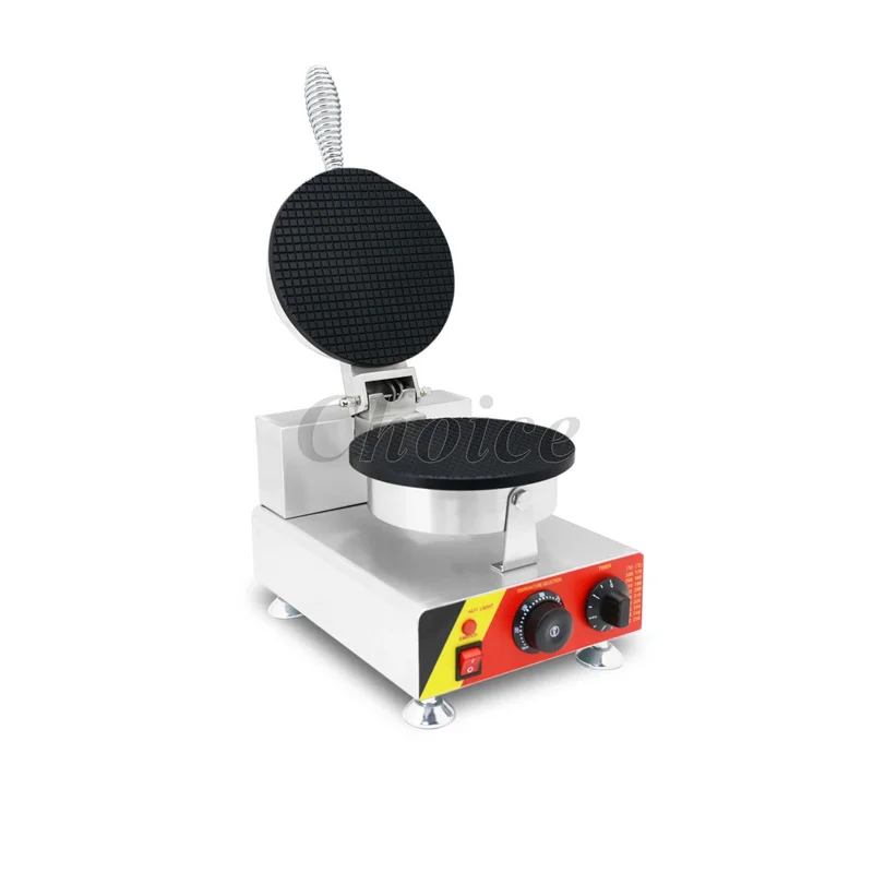 Industrial Korean Belgian Egg Ice Cream Skin Waffle Making Machine Waffle Cone Baker Maker commercial double heads heart shape stainless steel non stick coating belgian bubble waffle cone maker waffles making machine