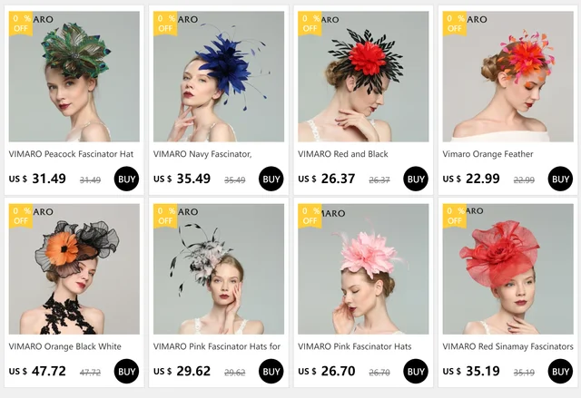 Fascinator Donna Con Velo E Piume - Clip O Fascia - Per Matrimoni E Feste - Foto 12