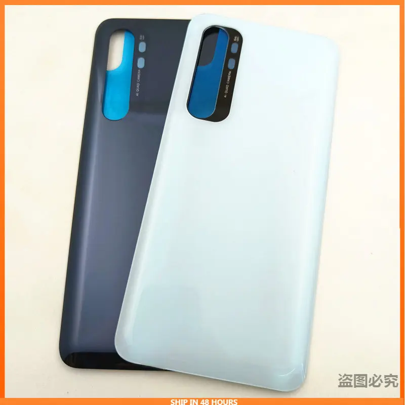 

For Xiaomi Mi Note 10 Lite Battery Cover Back Glass Panel Rear Housing Door Case Replacement For Mi Note 10 Lite Battery cover