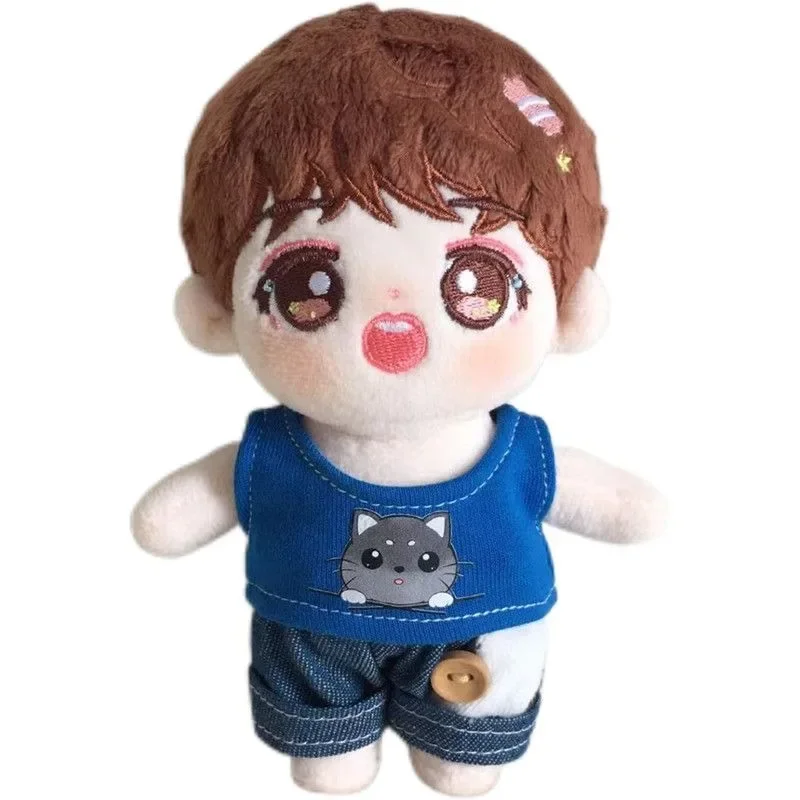 10cm, 15cm, 20cm, small tank top, jeans, baby clothes, celebrity dolls, suitable for doll clothes