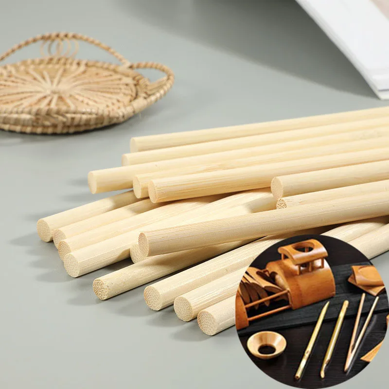 10 Bastoncini Di Legno Fai-da-te 30 Cm - Tondelli In Betulla Per Modellismo, Artigianato E Costruzioni (5mm X 30cm) - 4