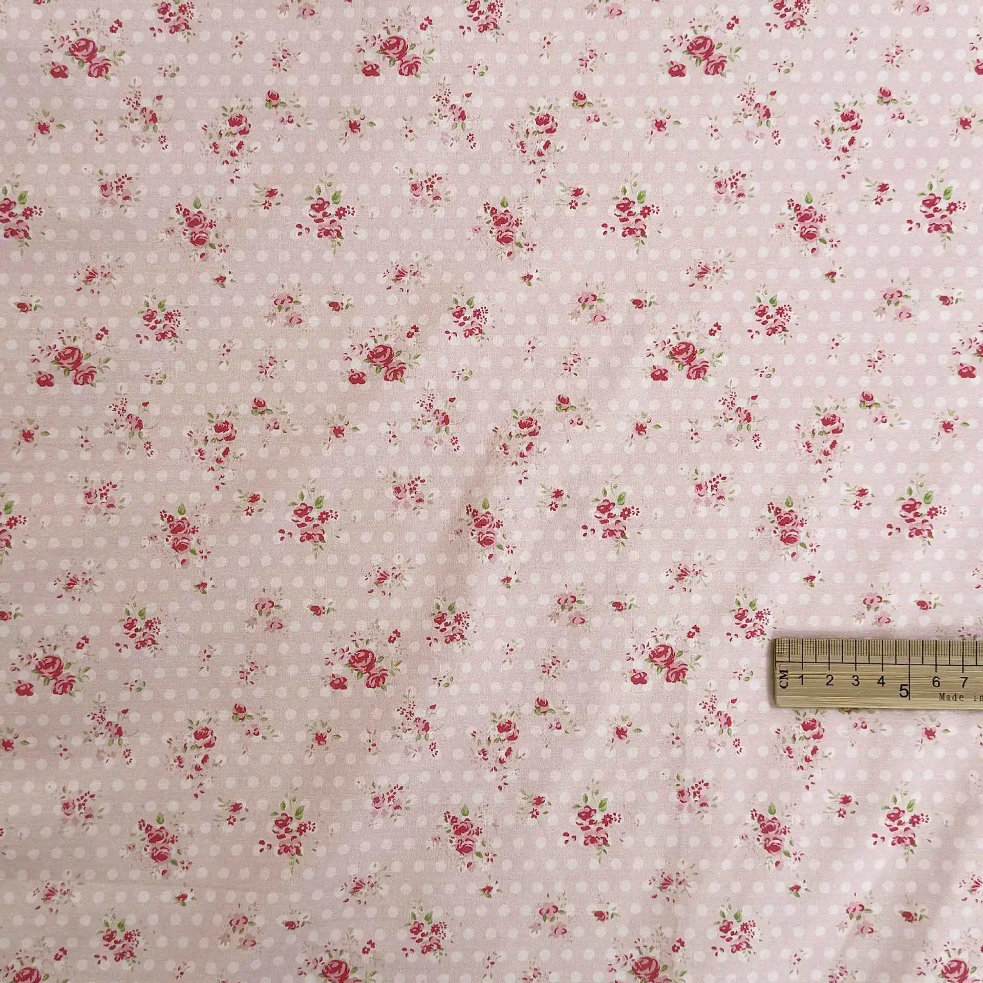 Elegant Floral Cotton Fabric 6