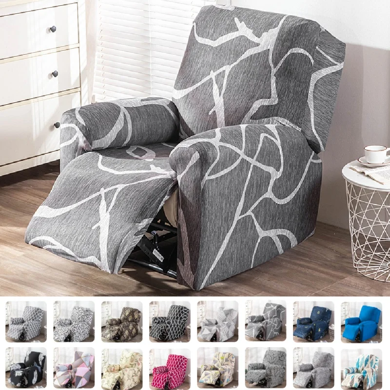 거실용 안락 의자 소파 커버, 저렴한 레이지 보이 릴렉스 슬립 커버, 보호대 탄성 자카드 안락 의자 커버, 1/2/3 좌석