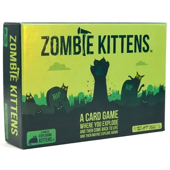 Zombie Kittens Card Game – Hilarious Family Strategy Game for Kids, Teens & Adults 1