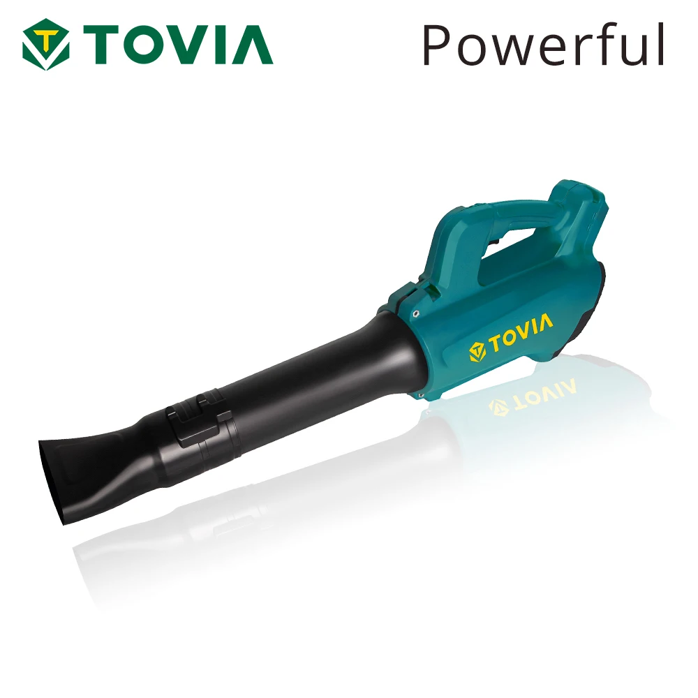 

T TOVIA 21V Brushless Cordless Electric Leaf Blower 460 CFM and 120 MPH for Garden Cleaning Home Gardening work with No Battery