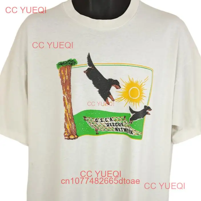 Футболка Gordon Setter, винтажная, в стиле 80-х, с длинным или коротким рукавом