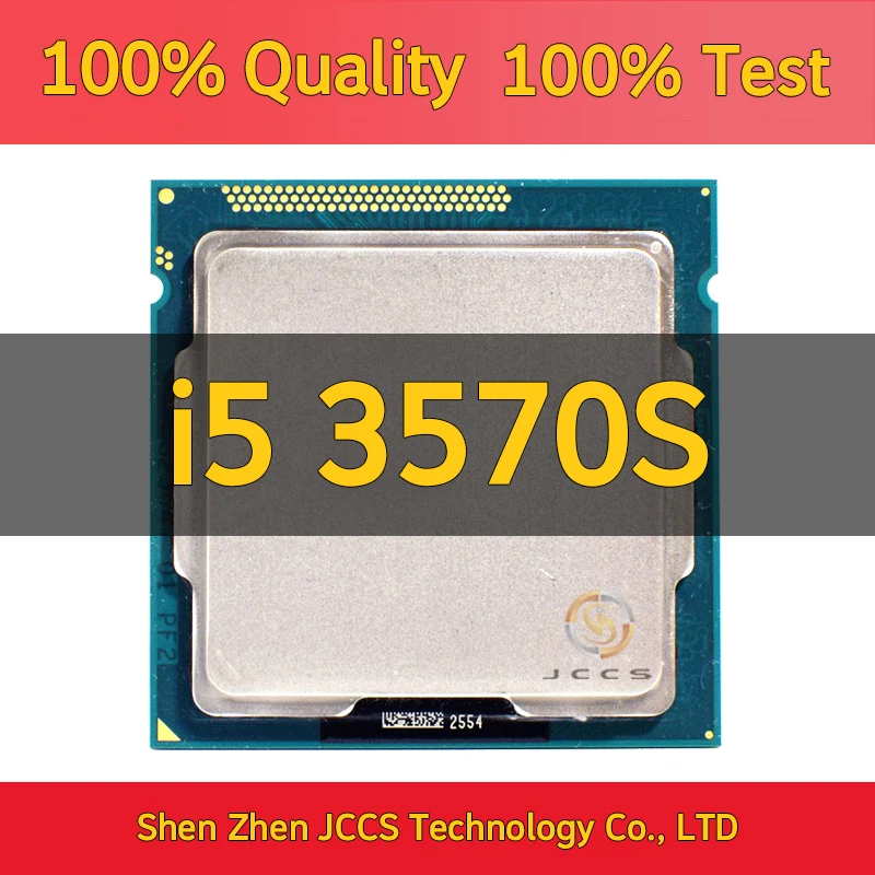 Processore Core I5 3570S Usato Quad-Core 3.1Ghz L3 = 6M 65W Socket Lga 1155 Cpu Desktop Funzionante 100%