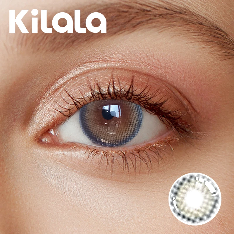 KILALA Color Contact Lenses Yearly Lens Natural Daily Use Lenses for