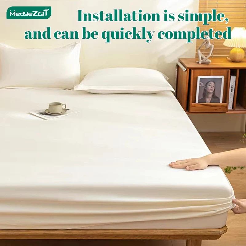 

Waterproof cotton incontinence bedsheets for the elderly, disabled and bedridden patients, easy to install and fast to complete