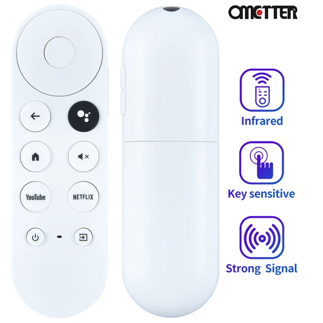 Mando a distancia G9N9N con Bluetooth, nuevo mando a distancia para Google  TV Chromecast 4K, reemplazo de nieve, 2020 - AliExpress