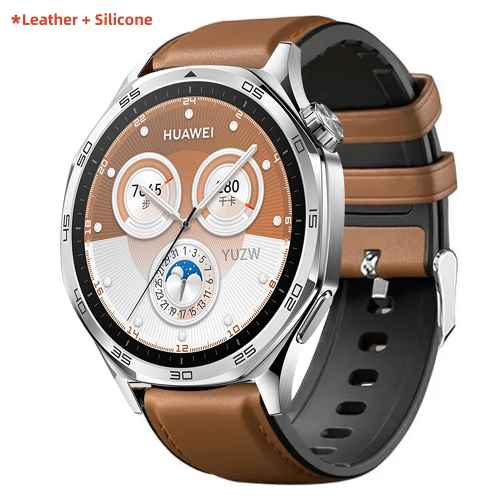 Premium Leather Strap for Smartwatch 22mm - Elegant Women’s and Men’s Watch Bracelet