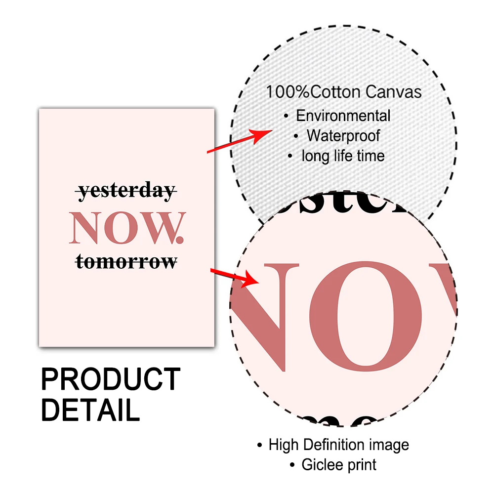 Office Motivational Canvas Art | Inspirational Poster - Image 2