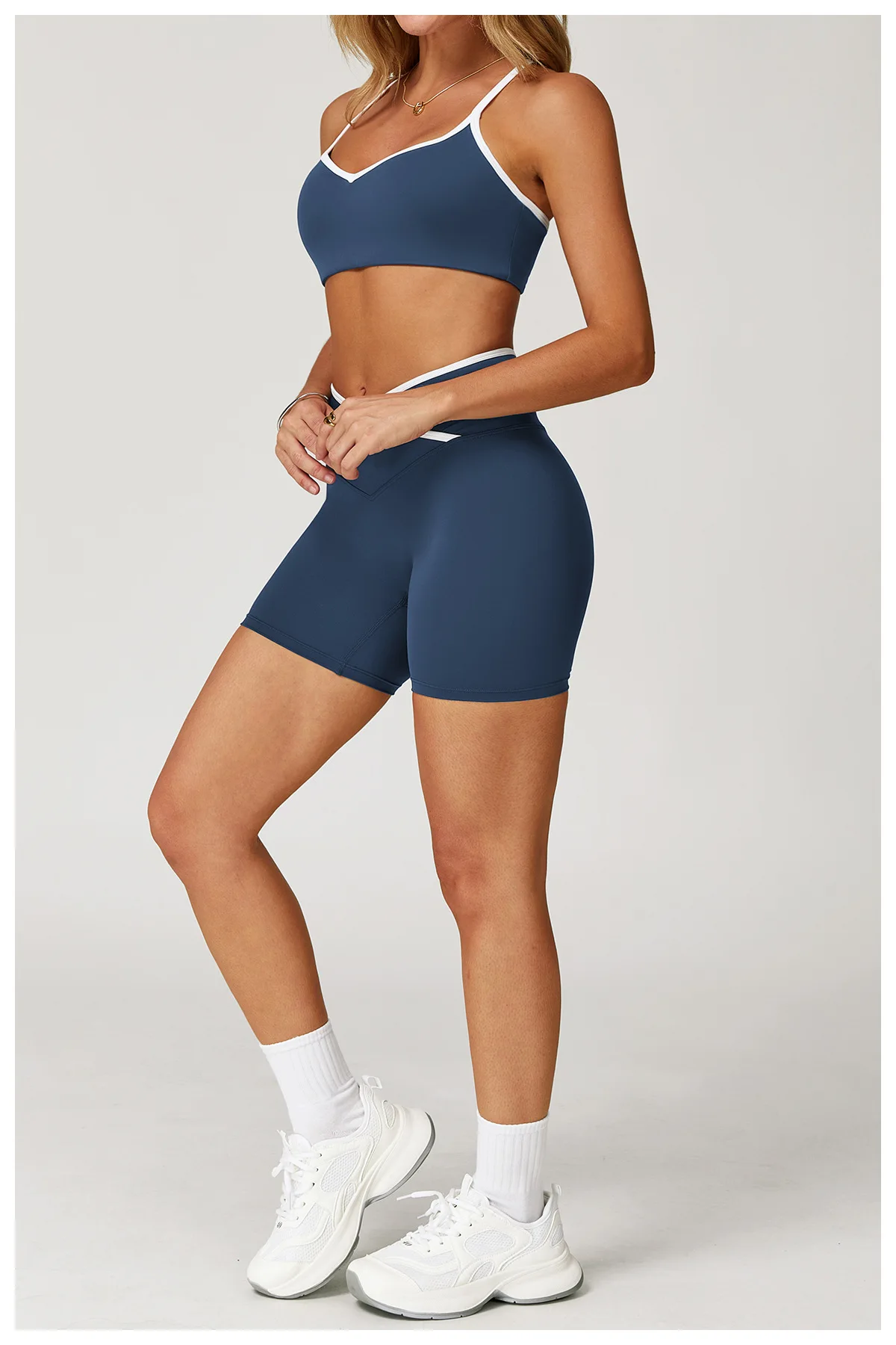 Description Picture 4 of itemWomen's Gym Underwear Sport Bra Sports Bra Anti-sweat Breathable Yoga Bra Shockproof Crop Top Fitness Top Push Up Workout Tops