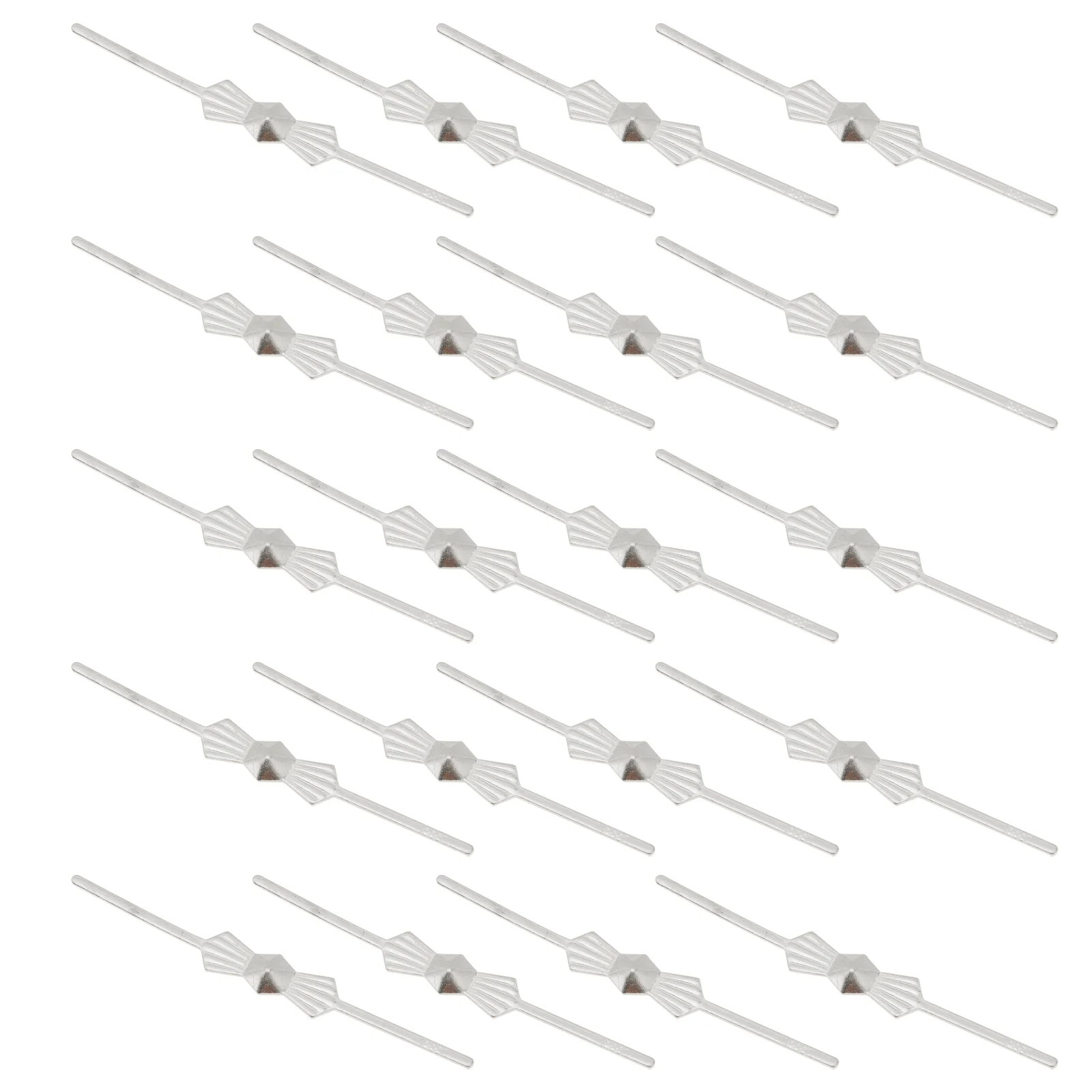 200 Pcs Crystal Bead Curtain Buckle Chandelier Parts Connectors Replacement Pin Night Lights Lamp Accessories Bow Tie Clips