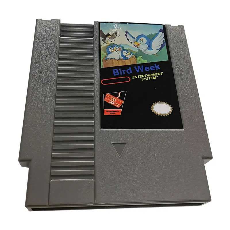 

Classic Series Games Bird Week Game Cartridge For NES Console 72 Pin