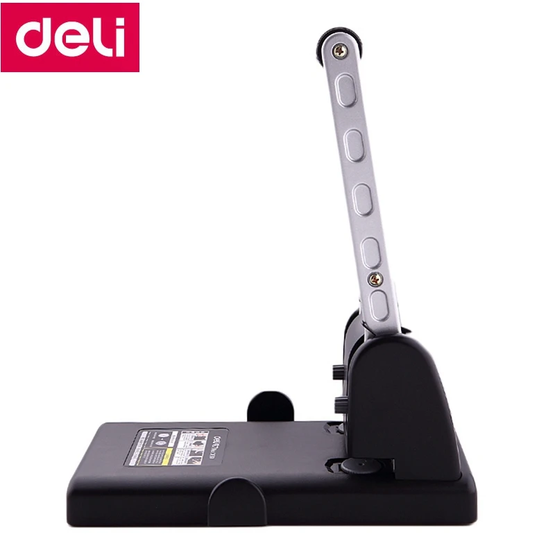 Deli 0130 2-Hole Heavy Duty Punch 6mm Desk Punch 100 Sheets