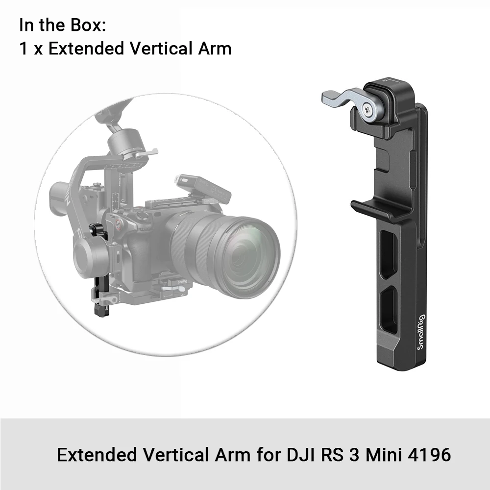 DJI - DJI RS3 Mini ジンバル + アルカスイスマウント + ハンドル TiltaがARCA Phone Mounting BracketとDJI RS3 Mini用リア