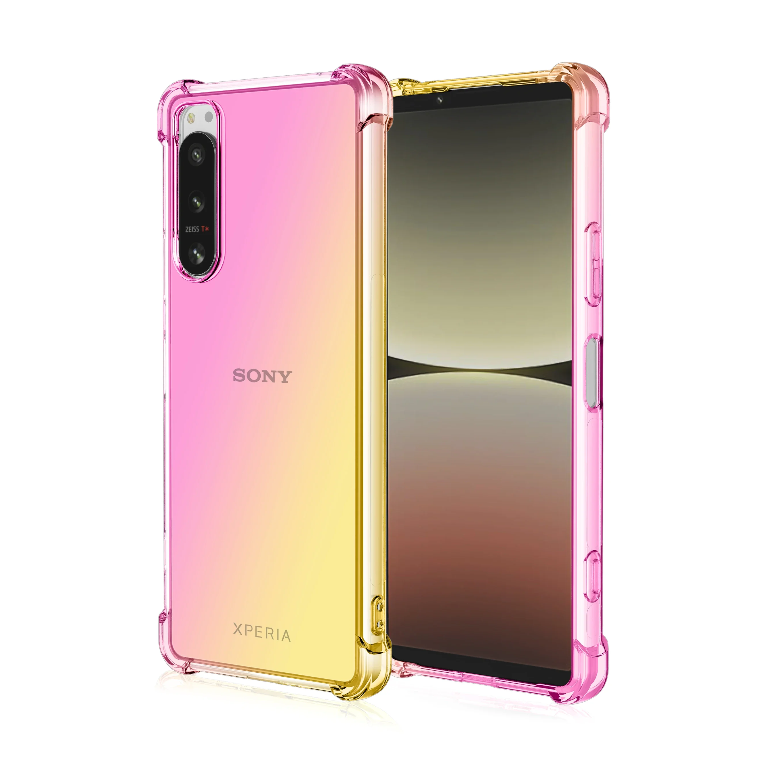 Shockproof Gradient Airbag TPU Protective Phone Case