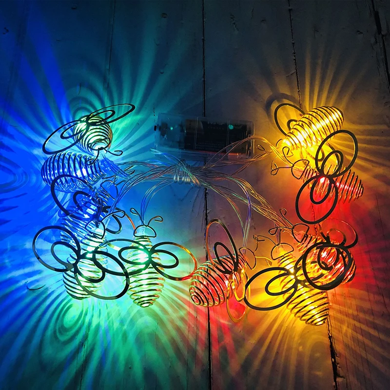 Сказочная гирлянда с пчелами