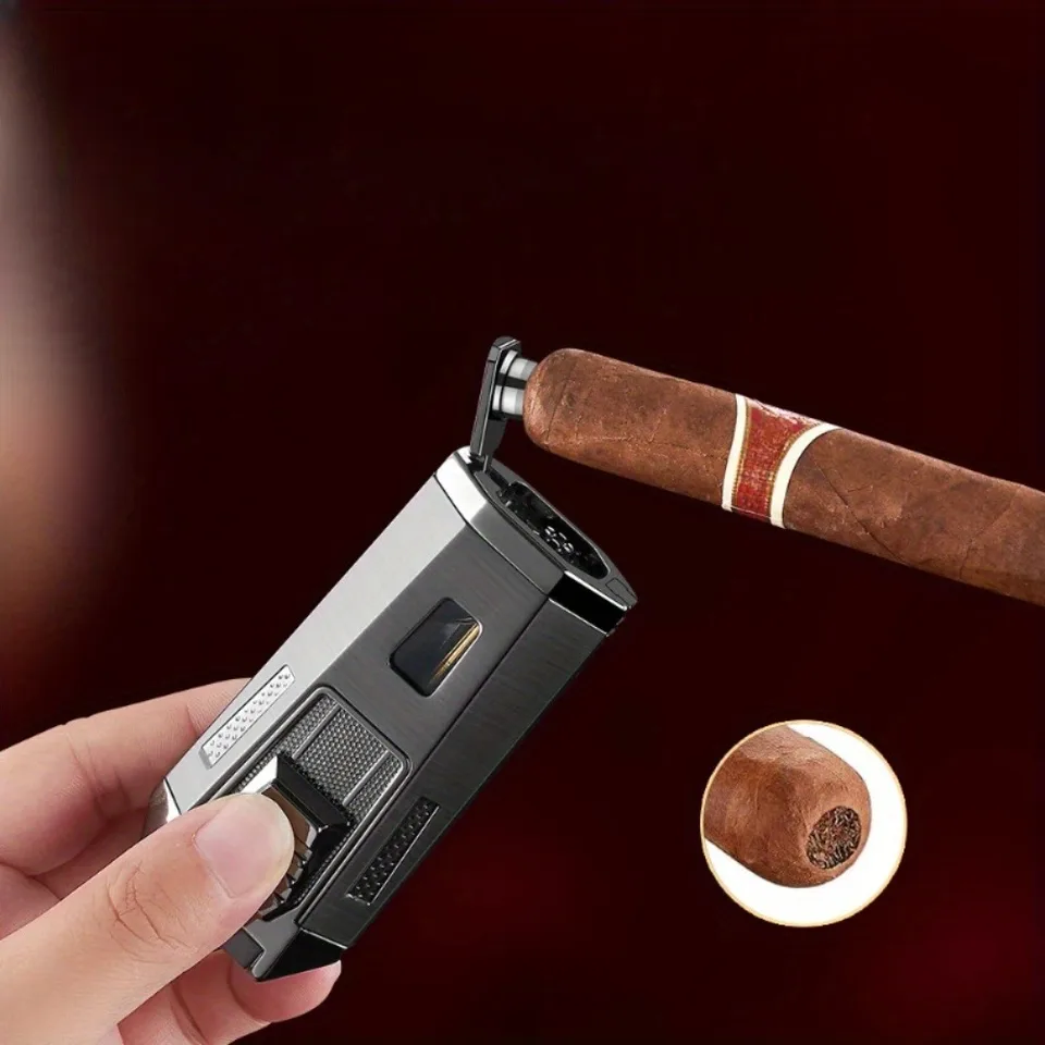 Multi Function Windproof Cigar Torch Lighter