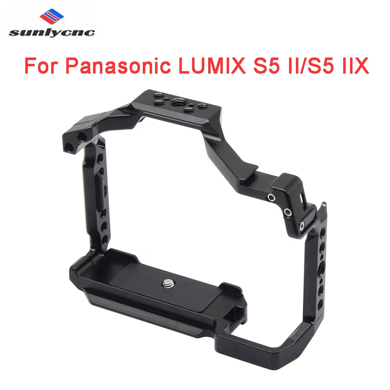 Sunlycnc Camera Cage Per Panasonic Lumix S5 Ii/S5 Iix Stabilizzatore A Sgancio Rapido Rig Dslr Accessori Fotografici Vs Smallrig 4023