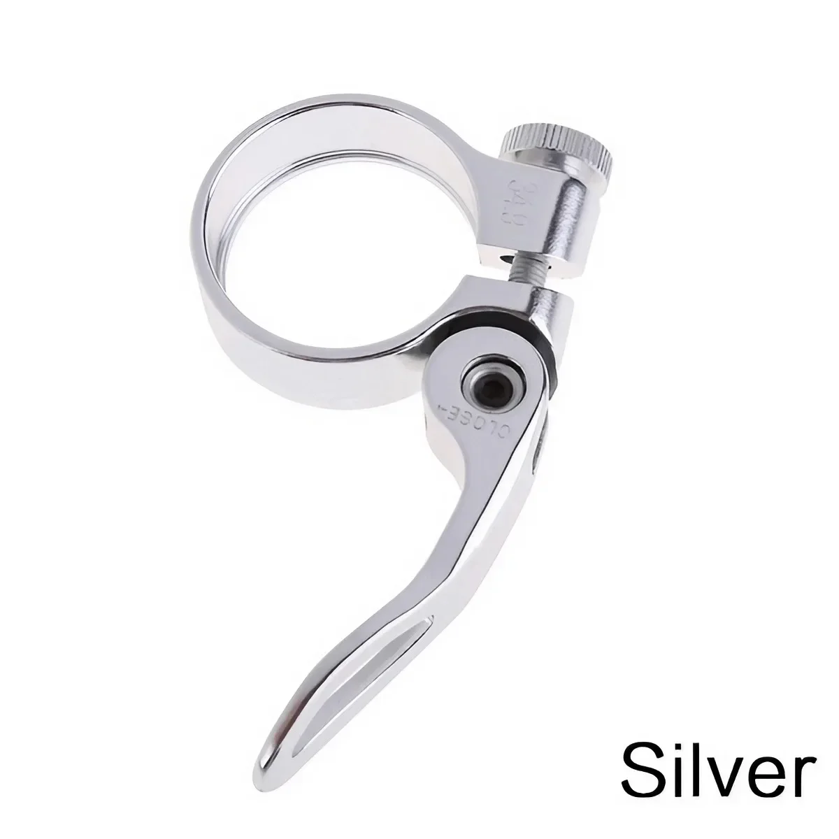 Aluminum Alloy Quick Release 31.8mm Bike Seat Post Clamp Bicycle Saddle Holder Lightweight Cycling Accessory