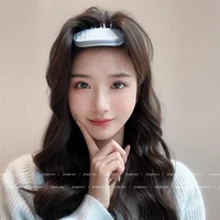 1/2 pièces Simple moelleux cheveux racines Clips sans chaleur haute Vertex bigoudi style moelleux femmes hommes Volume vent sculptant peigne 5