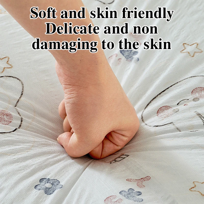 2Pcs Disposable Pillow Case Thicker Soft Summer Portable Travelling Household Hotel Antibacterial Anti-Mite Breathable Cozy