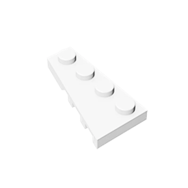 41770 Wedge Plate 4X2 Left Bricks Collezioni Bulk Modular Gbc Toys For Technical Moc Set Building Blocks