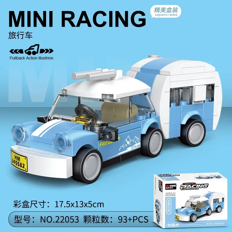 Racing Car & Vehicle Building Block Set