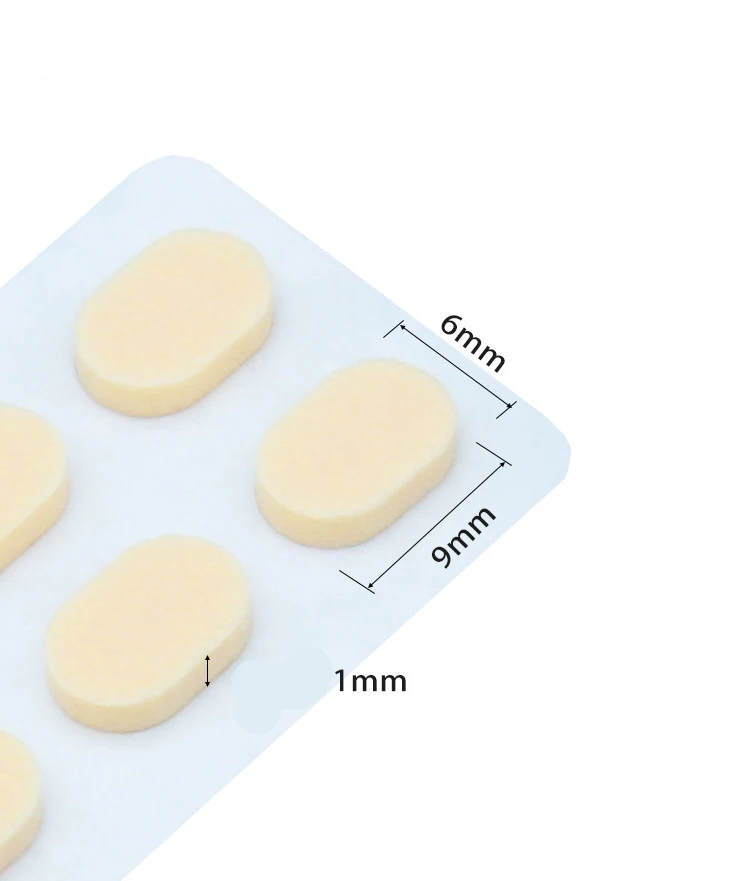 Brille Nasen pads Eva Schwamm Nasen pads Kleber Dekompression markiert Anti-Make-up rutsch feste Erhöhung Nasen pads – Detail 3