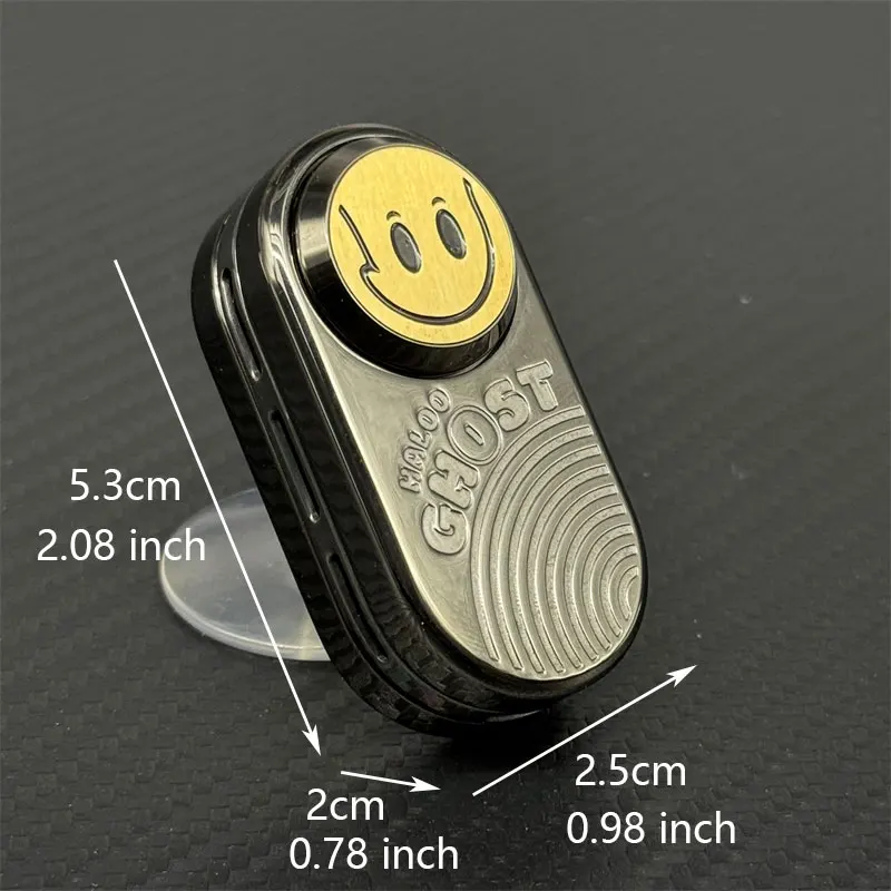 ゴーストEDC-フィジェットスライダー,3層,磁気,機械式,ストレス