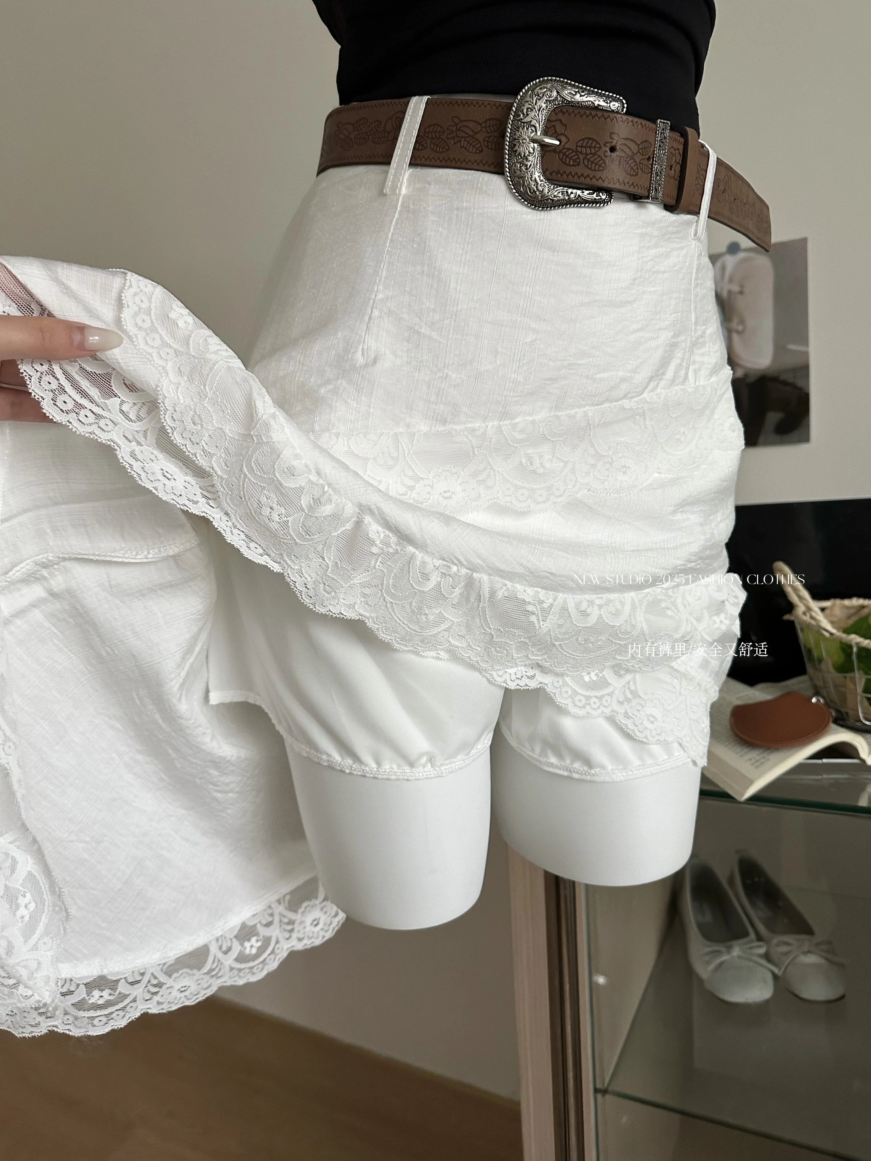 【NONCODE】Millet Belt Wrap Skirt NONCODE】Millet Belt Wrap Skirt (NONCODE/ミニスカート